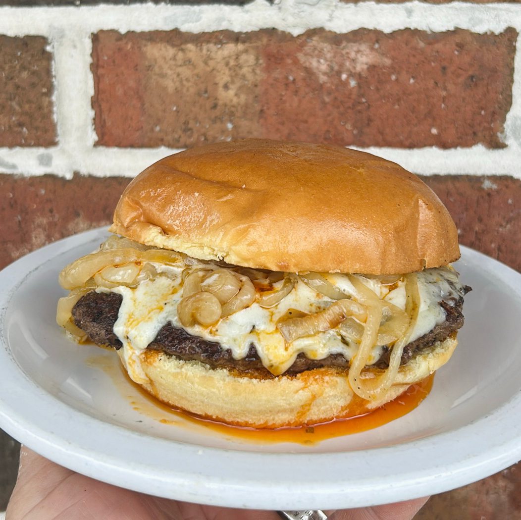 El Ron Burger Smashed.