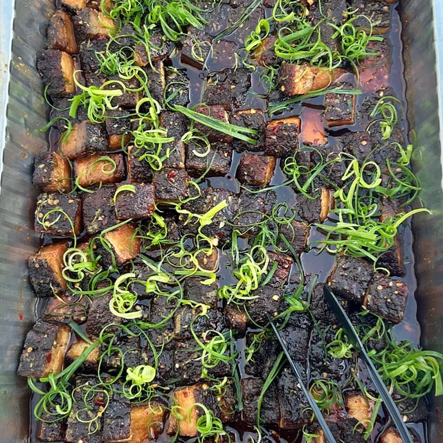 Korean pork belly.