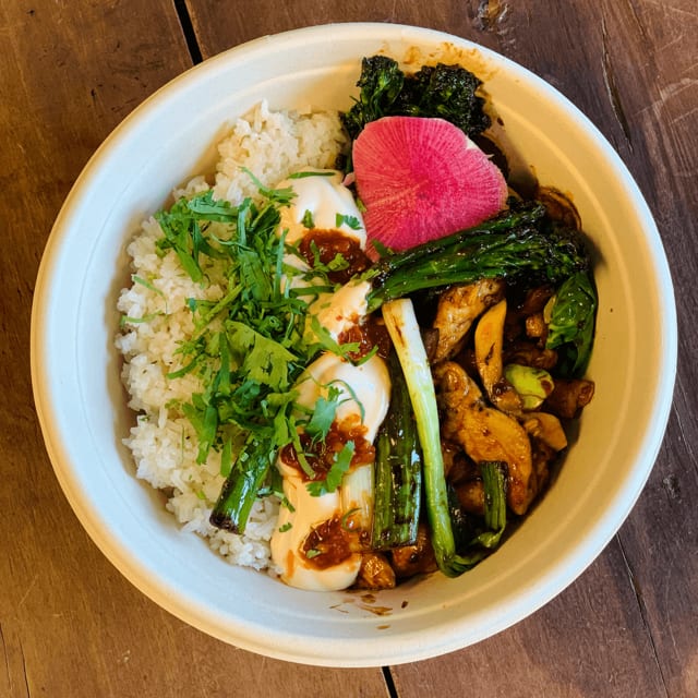 Veggie Mongolian Stir Fry.