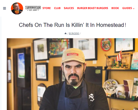 Burger Beast – Chefs On The Run Is Killin’ It In Homestead!
